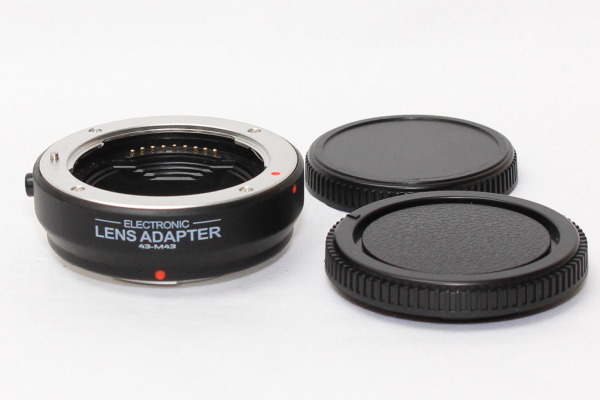 AF Four Thirds 43 Lens To Olympus Micro 4/3 Adapter As DMW-MA1 MMF