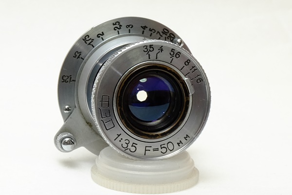 分解清掃済 沈胴型レンズ INDUSTAR-10 50mm f3.5 5