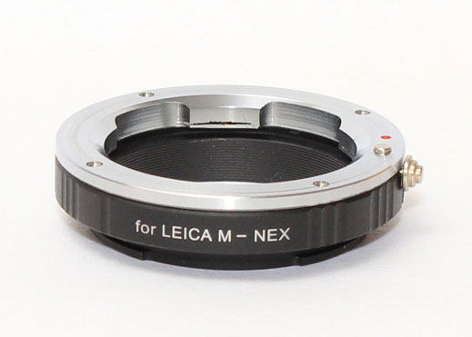 Sony Alpha NEX E mount - Leica M Adapter