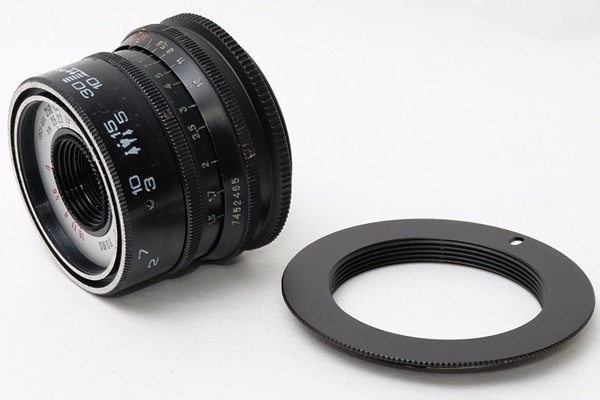 SMENA 8M LOMO TRIPLET T43 F/4 40mm custom for Sony E mount