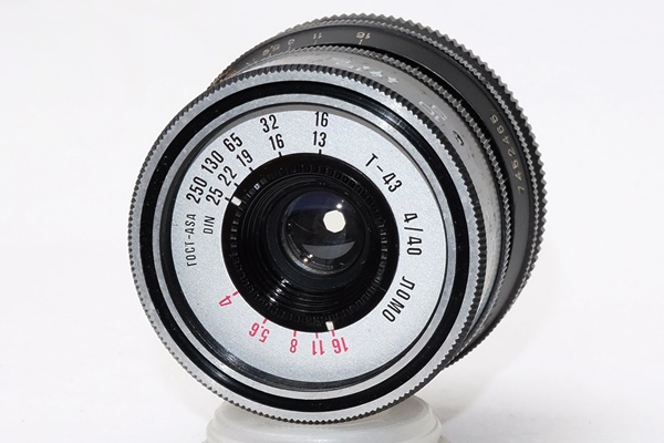 SMENA 8M LOMO TRIPLET T43 F/4 40mm custom for Sony E mount