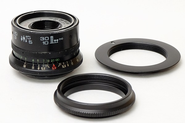 SMENA 8M LOMO TRIPLET T43 F/4 40mm custom mount Sony E