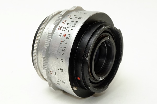 Exakta VX 500 + Meyer-Optik Görlitz Trioplan 1:2,9 50mm