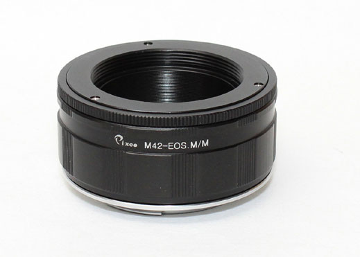 M42 - Canon EOS M helicoid Extension Tube